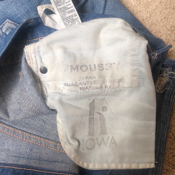 Mousy Vintage isko ridgewood crop jean size 26 - Picture 9 of 9